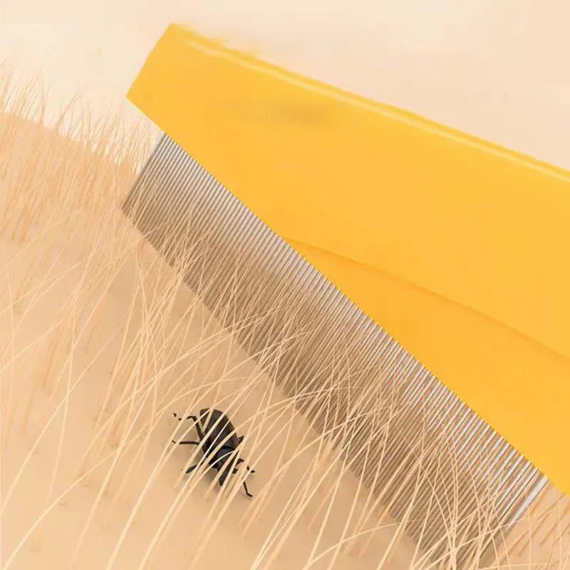 Stainless Steel Pet Flea and Shedding Grooming Comb Tool