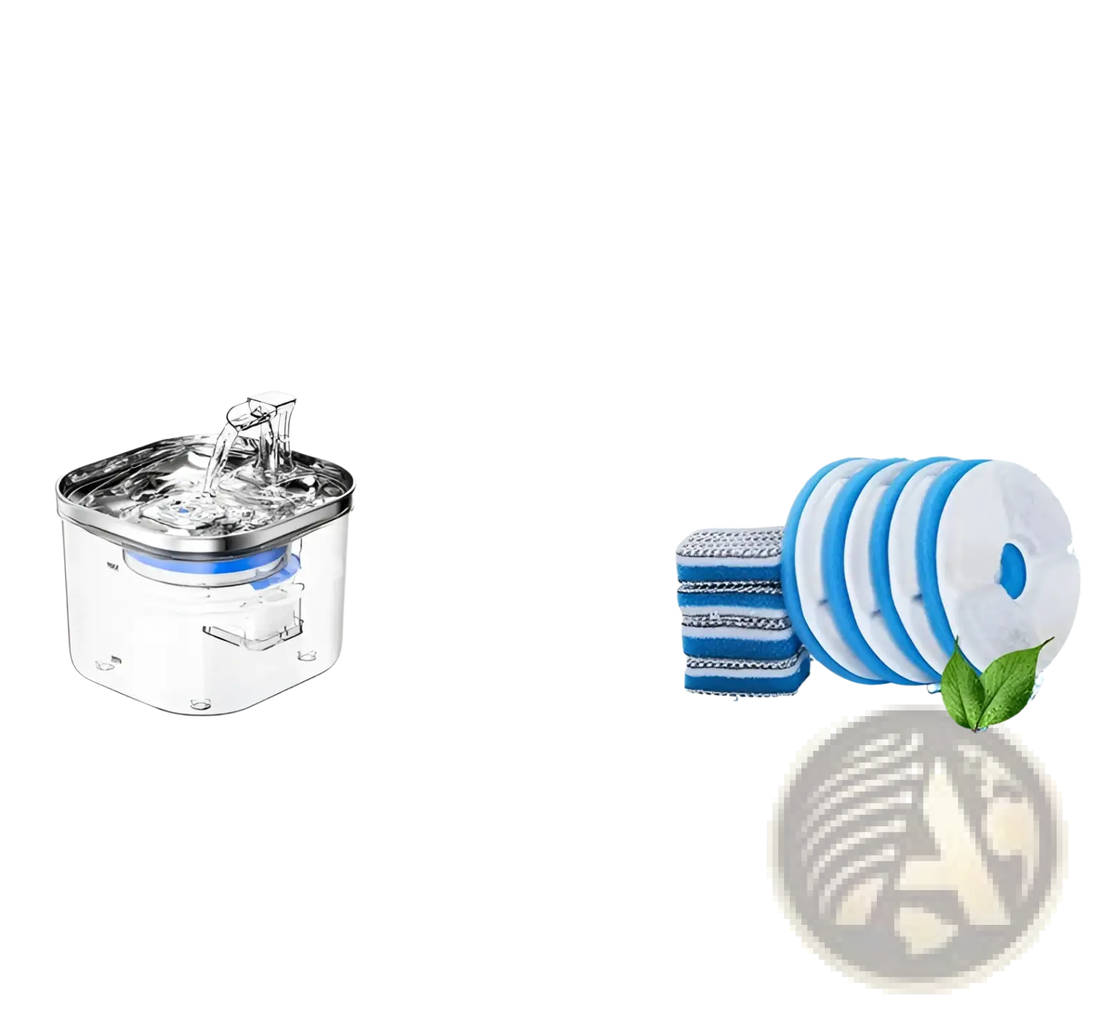Stainless Steel Automatic Cat Water Fountain Dispenser System